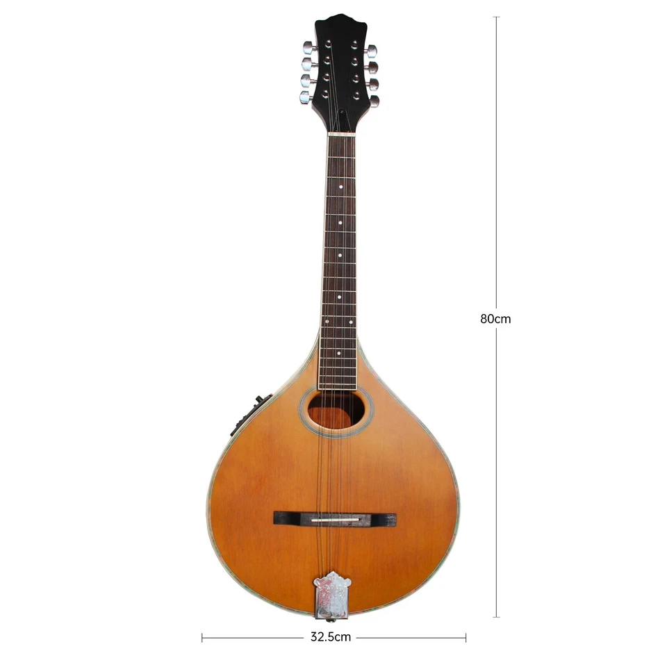 Mandola Solid Red pine top / Sapele Back & Sides With EQ - Image 2 of 4