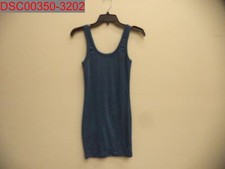 Stain & Snag Fashion Nova Women Blue Wash One Of The Boys Rib Dress, Sz S 399207