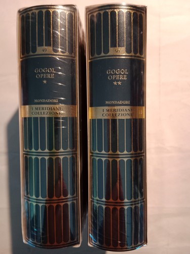 NIKOLAJ V. GOGOL', Opere I e II, 2 voll, Meridiani collezione, CELLOFAN
