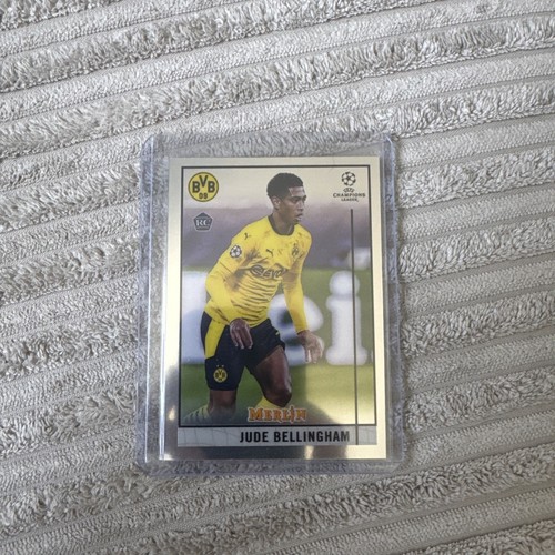 Jude Bellingham RC 2020 Topps Chrome Merlin UCL UEFA Rookie Borussia Dortmund