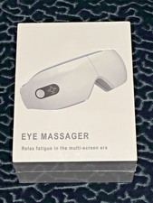 Eye Massager with Heat, Rechargeable Smart Eye Massager with 6 Modes...