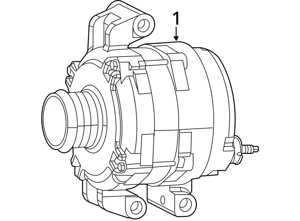 Alternator Fits 15-22 PROMASTER CITY 6867697 - Image 4 of 4