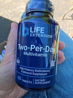 LIFE EXTENSION TWO PER DAY 60 Tabs