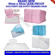 60 x 45CM HEAVY DUTY DOG PUPPY LARGE TRAINING PEE WEE PAD FLOOR TOILET MATS PADS