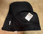 KitchenAid Stand Mixer Fitted Cover Black Quilted Dust Cover w/ Pocket 3–5 Qt