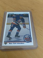 1990-91 Upper Deck #407 Derek King New York Islanders Hockey Card