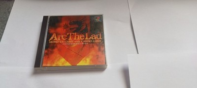 Arc The Lad Monster Game With Casino Game PS1 Jap NTSC