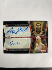2025 Topps Chrome Marvel #TD-AE Pyro And Cassandra Nova Auto Black 2/10
