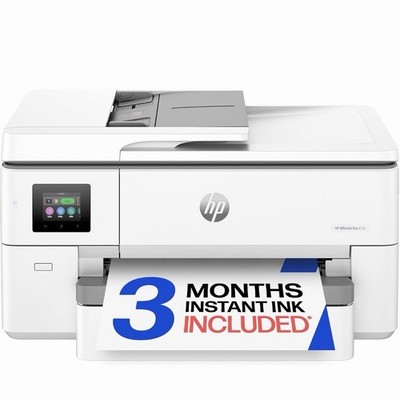 HP OfficeJet Pro 9720 Wide-Format Wireless All-in-One Color Inkjet Printer Print