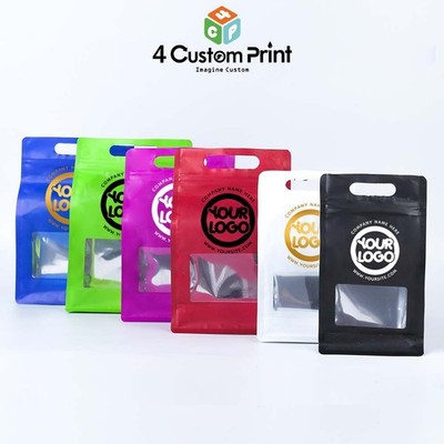 14g See Through Self Standing Seal Bag Reusable Snack Candy Packaging Pouch