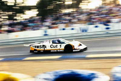 Jan Lammers Patrick Tambay Andrew Gilbert Scott Silk Cut Jaguar Ja- Old Photo 5