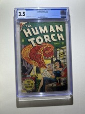 Human Torch #26 CGC 3.5 OW 1947 Timely Comics - Golden Age Sub-Mariner