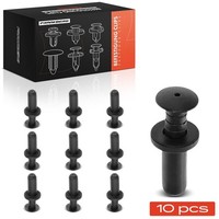 Frankberg 10X Clip Schwarz Passend FüR Mercedes C-KLASSE CLC-KLASSE CLK CLS E-KL