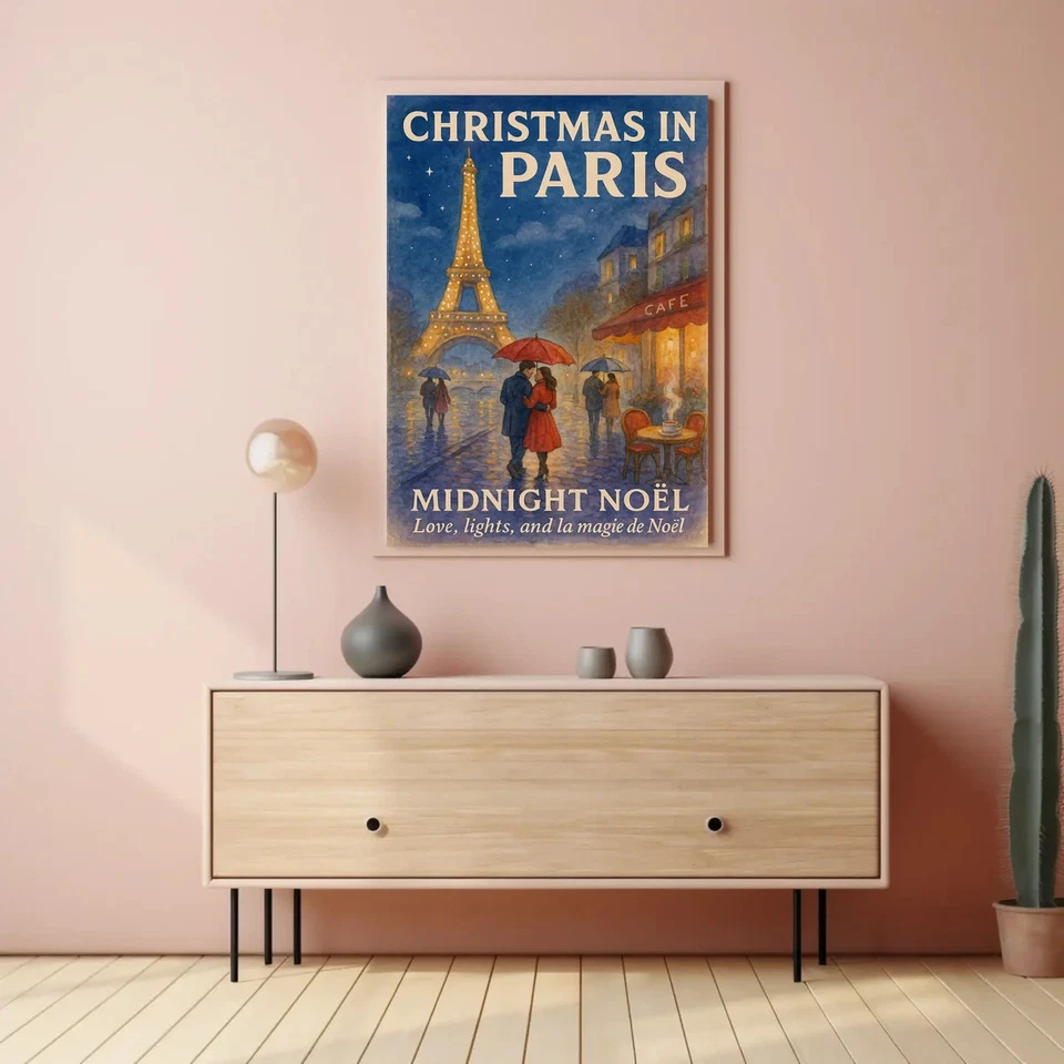 Póster Navidad en París Medianoche Noël Foto 3 de 4
