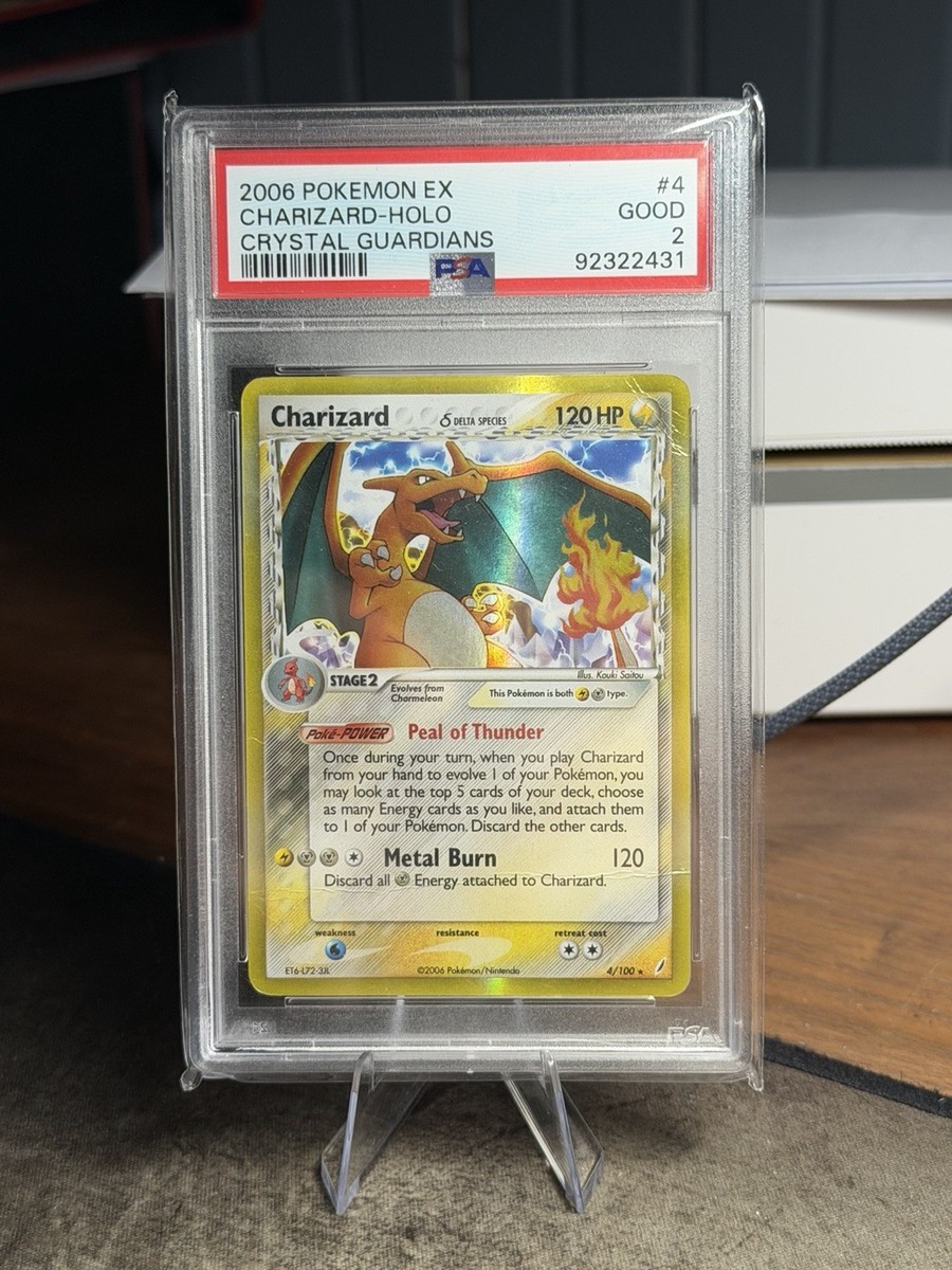 Charizard (Delta Species) 4/100 Crystal Guardians Holo for sale online