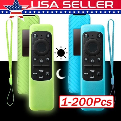 Silicone Protective Case Cover Skin for Samsung Smart TV Remote Controller Lot