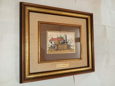 Nello Cantarini su lastra d'argento 999/1000  Quadro Certificato Di Garanzia 