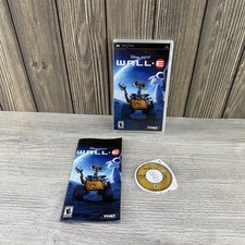 WALL-E Sony PSP Game Tested Working Complete w/ Case Disney Pixar THQ