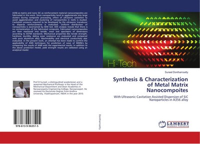 Synthesis & Characterization of Metal Matrix Nanocompsites Suneel Donthamsetty