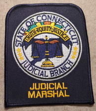CT State of Connecticut Judicial Marshal Shou...