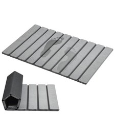Foldable Stone Bath Mat, Super Absorbent Diatomaceous Earth Mats, Non-Slip 23...