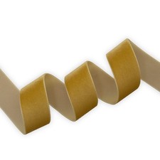 Gold Velvet Ribbon Single Face Nylon 7/8 Inch x 25 Yards Gift Wrapping