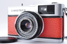 Near Mint Olympus Trip 35 35mm Film Camera D.Zuiko 40mm f2.8 Red Flag OK 1640