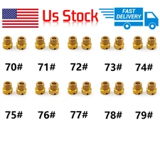 US For Holley Carburetor 1/4-32 Gas Main JETS ASSORTMENT KIT 70-79 2 EACH 20PCS