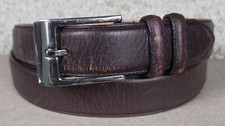 Polo Ralph Lauren Brown Genuine Leather Belt Mens Size 34