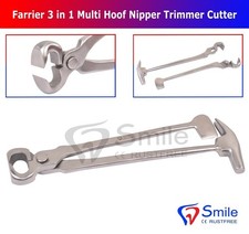 NEU Hufschmied 3 in 1 Multi Hufzange Trimmer Schneider Hammer Drahtreifen...