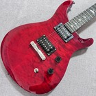 PRS Style Electric Guitar Quilted Maple Top Transparent Red Bird Inlay HH Pickup — photo 7