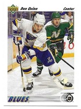 DAN QUINN 1991-92 UPPER DECK CARD NM-MT CONDITION
