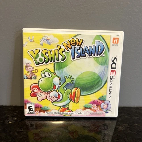 Yoshis New Island Nintendo 3DS 2014 Game with Case