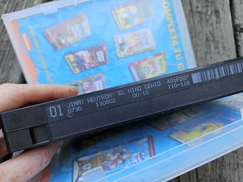 Spanish Jimmy Neutron VHS Espanol El Nino Genio Tape Video Movie - Picture 6 of 9