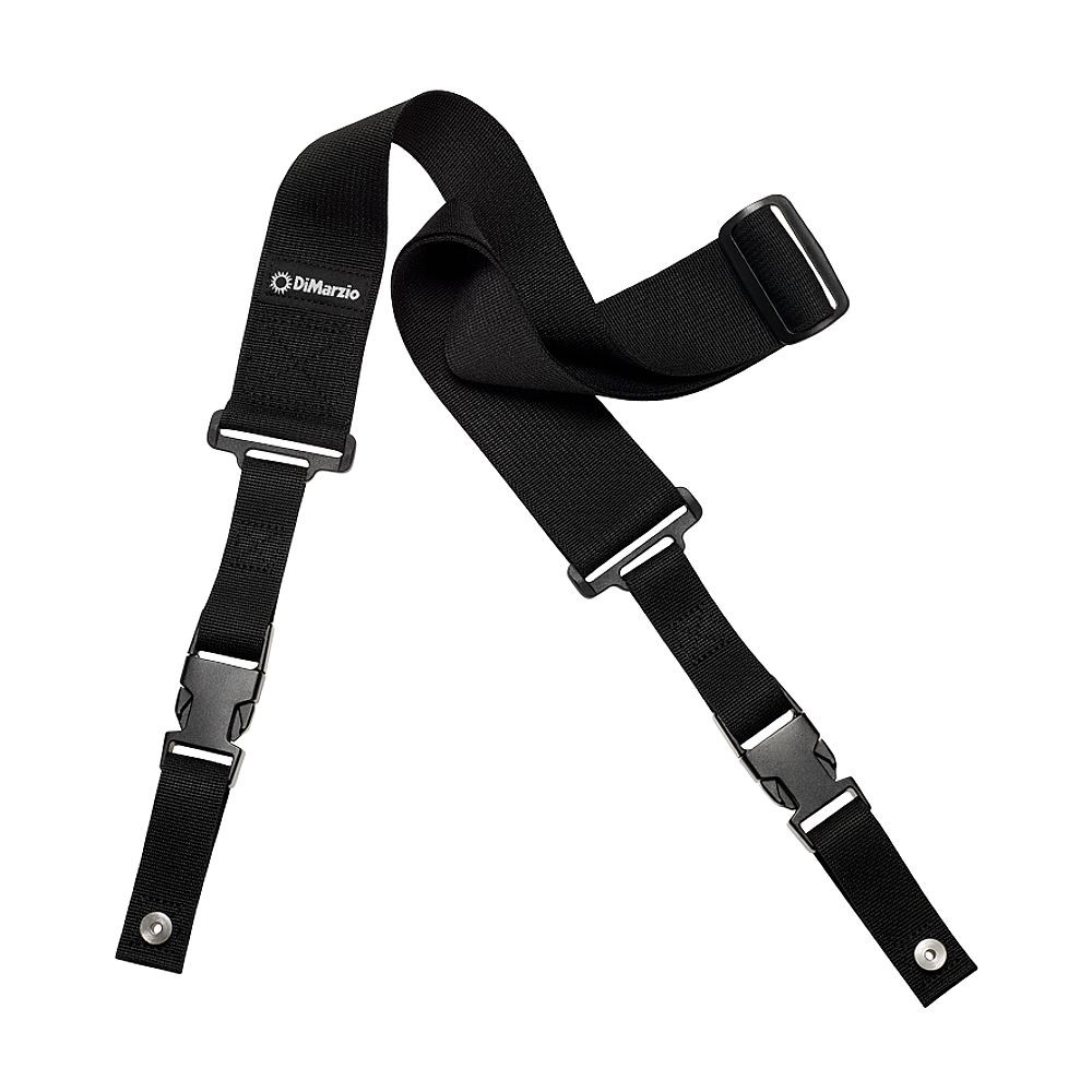 DiMarzio ClipLock Cordura Quick Release Guitar Strap (Black)