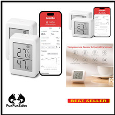 SwitchBot Thermometer Hygrometer Innen Digital Bluetooth APP Taupunkt VPD