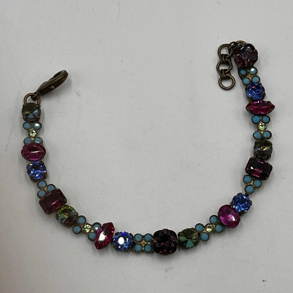 Sorrelli Designer Multicolor MultiStone Turquoise… - image 2