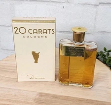 Vintage Dana Paris New York 20 Carats Cologne With Gold Flake 2 fl. oz. In Box