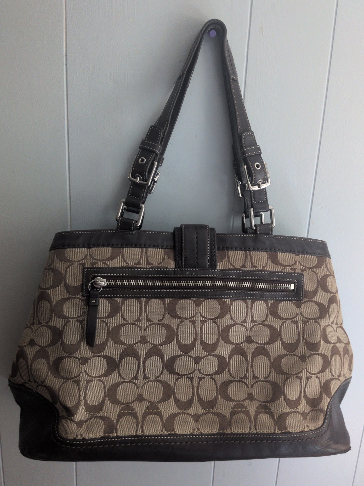 COACH Shignature Bag o,+:。☆海外Girl Y2K COACH Shignature Bag o,+:。☆海外Girl Y2K Y2K Coach Signature Bag