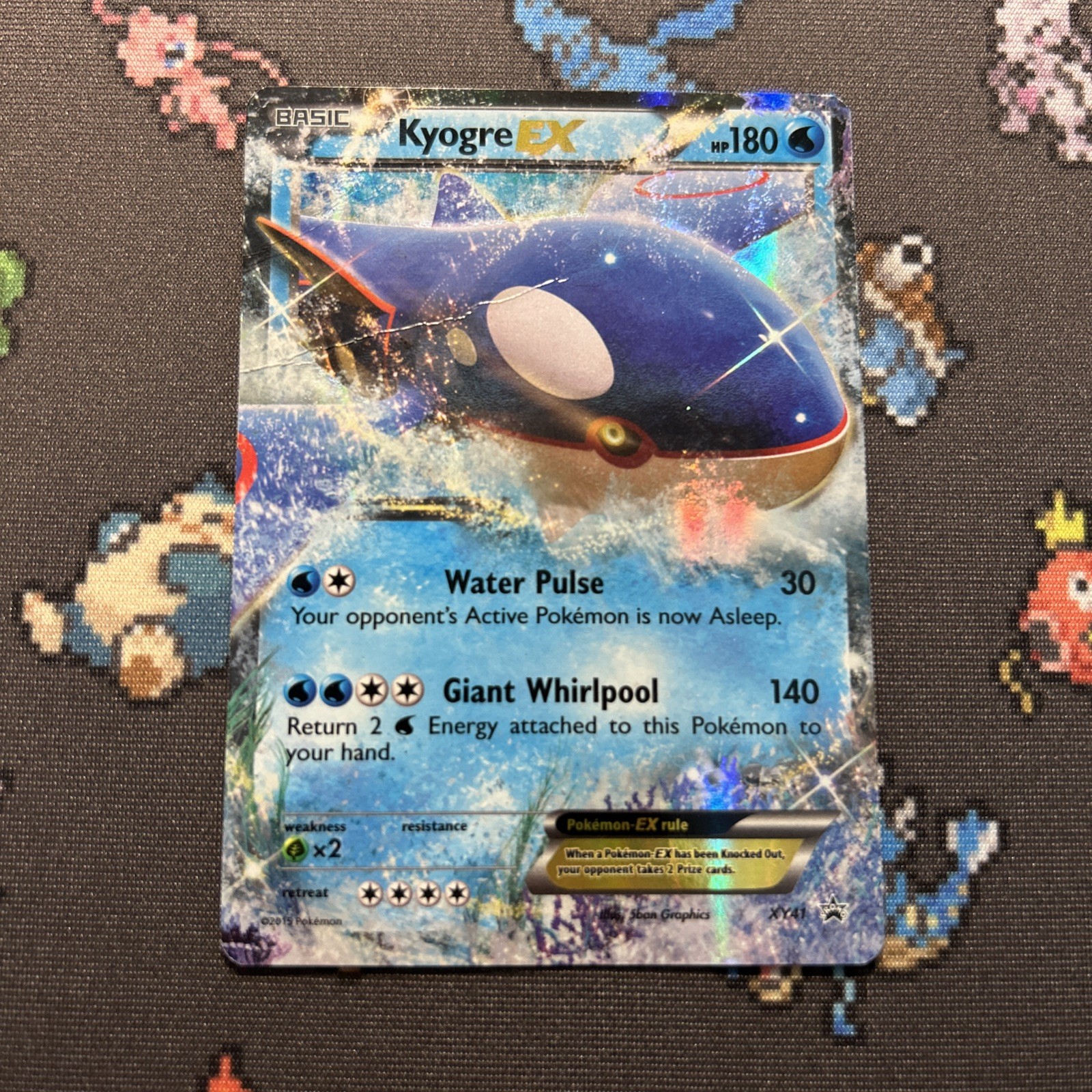 Kyogre EX XY41 PL -Ultra Rare Pokemon Card- Black Star Promo (1z)
