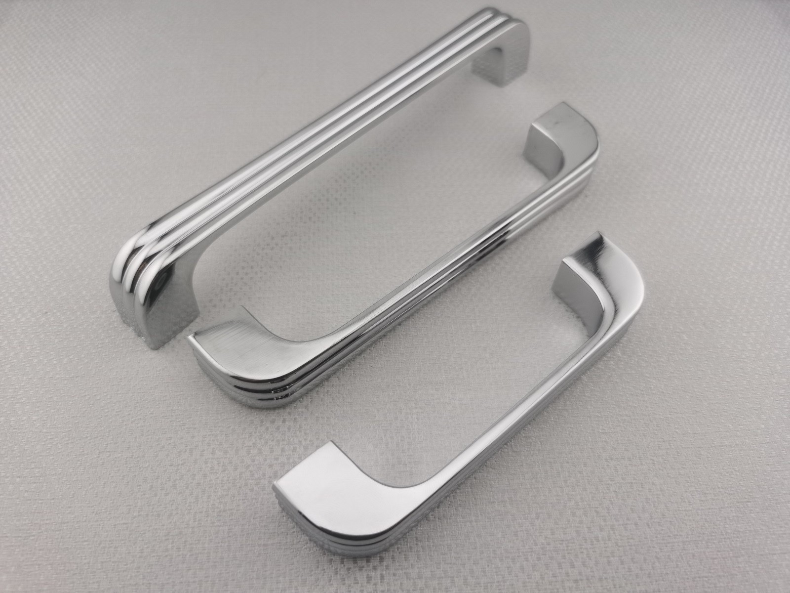Drawer Pull Dresser Pulls Handles Chrome Shabby Chic / Kitchen Cabinet Handle