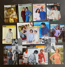 Vintage Patons Womens Knitting Patterns and booklets x 16