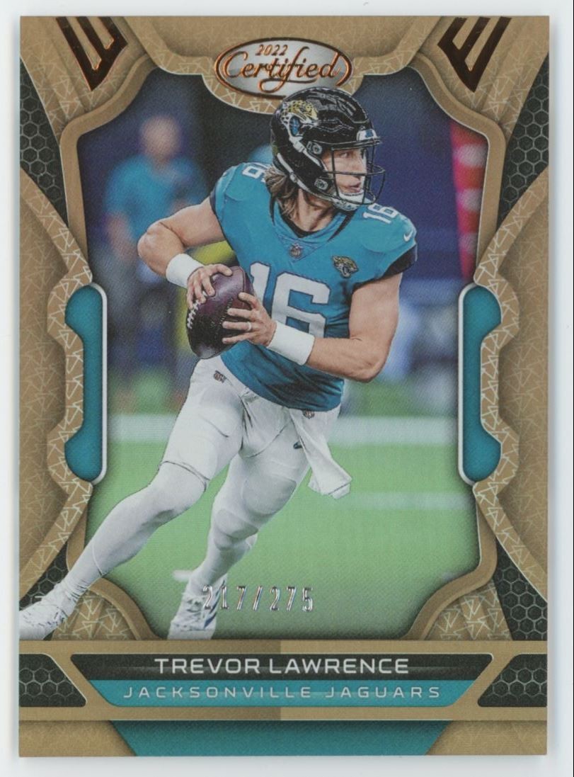 2022 Panini Certified Bronze Trevor Lawrence /275 Jaguars #44 C23