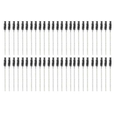 MP-VOCOSTE 50 Pcs Makeup Lightweight Eyebrow Brushes Black
