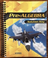 Abeka Pre Algebra Fourth Edition Solution Key