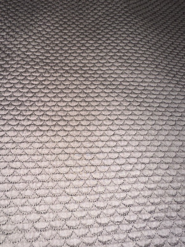 Matouk Alba Coverlet King Gray 600 Tc
