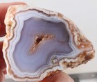 Morocco Agate lapidary 6.5 oz  Nodule faced rough lot Ar — photo 1