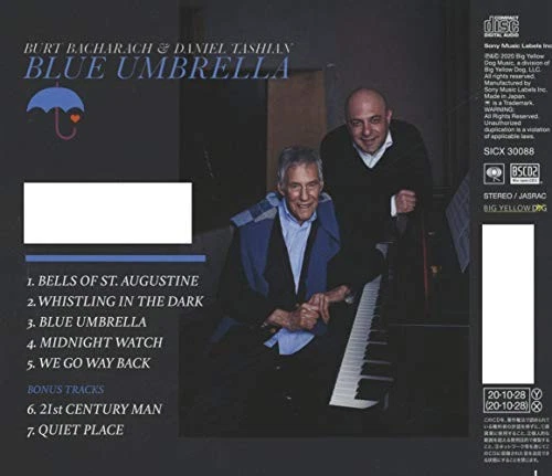 New Burt Bacharach & Daniel Tashianblue Umbrellabluspec CD2 Track Bonus 9 Burt Foto 2 de 2