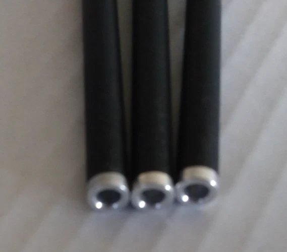 Carbon Crossbow Bolts 20" Wolverine Half-Moon Nocks 3 Count Loose No Mfg.Pack! - Image 3 of 3