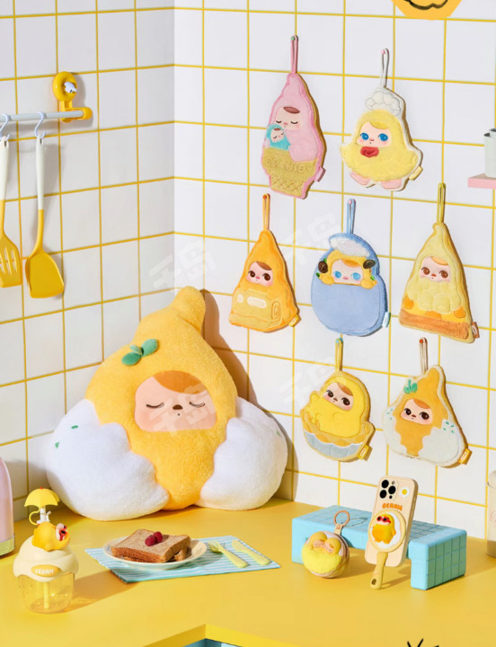 PUCKY Egg Beanie シリーズ ハンドタオル AUTHENTIC PUCKY EGG BEANIE SERIES COLLECTION HAND TOWEL